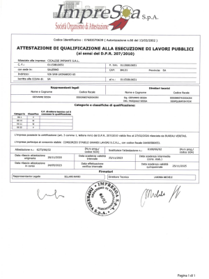 Cicalese Impianti SOA